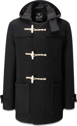 Gloverall Originele mid Monty Duffle jas - Heren - Parka Jassen - Zwart - L - Katoen - Jassen