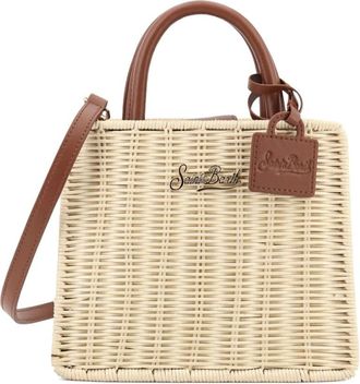 MC2 Saint Barth Tassen, Dames, Beige, ONE Size, Tote Bags