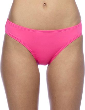 Kenneth Cole Reaction Crochet Hipster Bikini Bottom In Pink