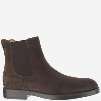 ブーツその他 TOD'S FW24 Sand suede ankle boots (XXW20L0IM60RE0 S812) TOD'S FW24 Sand suede ankle boots (XXW20L0IM60RE0 S812