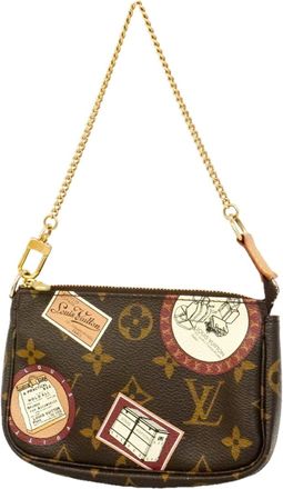 Louis Vuitton Brown Multi-Color Pouch (Pre-Owned)
