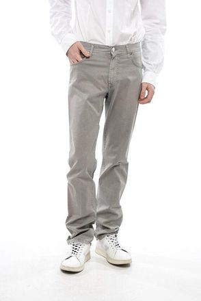 Corneliani Cotton Washed- Effect Pants size 31