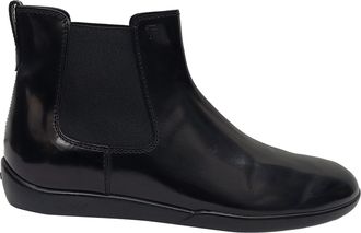 Tod's TodS Pre-owned Womens Slip On Ankle Boots in Black Patent Leather - Size 10 UK