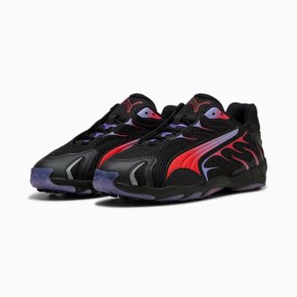 Puma Inhale 401560-02 Sneakers Men Black Red Low Top Lifestyle Shoes ZAP1244