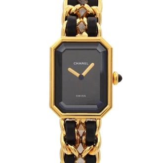 Chanel Pre-owned Watches, female, Black, Size: ONE SIZE Pre-owned Vintage Wristwatch