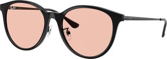 Ray-Ban RB4334D Asian Fit 601/5 Mens Sunglasses Black Size 55