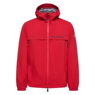 Moncler Light Jackets, male, Red, Size: L Shipton Jacket