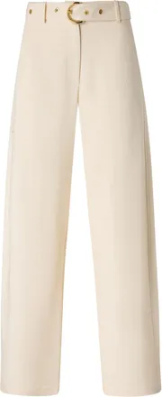 Pinko Lexy Wide-Leg Cropped Tailored Pants