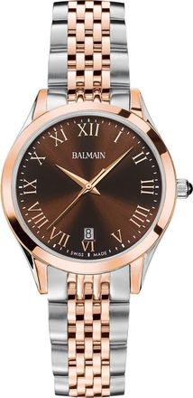 Balmain Classic R Two-Tone Bracelet Watch, 34mm in Two Tone at Nordstrom
