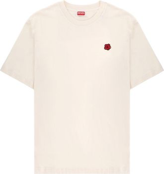 Kenzo T Shirt With Boke Flower Embroidery