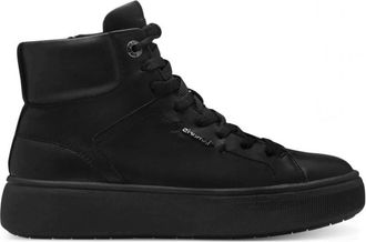 Tamaris High Top Sneakers - Dames - Sneakers - Zwart - 39 EU - Leer - Schoenen