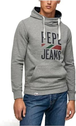 Pepe Jeans London Hoodies - Heren - Hoodies - Grijs - S - Hoodies & sweatvesten
