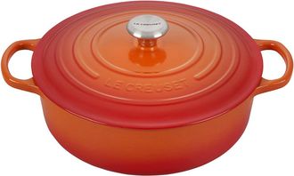 LE CREUSET Risotto Pan Evo, 30 cm Orange