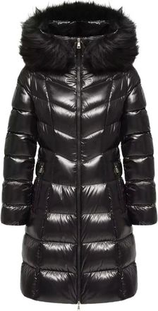 Moncler Piumino con cappuccio Fulmarusse - - Coats - Donna - Nero - L