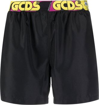 GCDS x Spongebob swim shorts - men - Polyester - L - Black