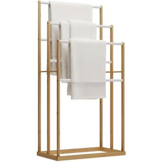 Clp Perchero De Toallas Malami Natural