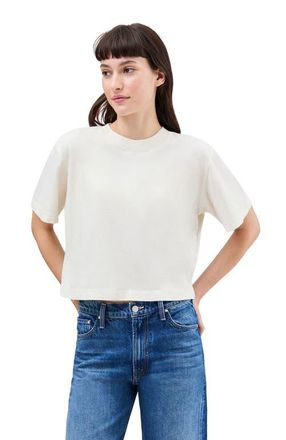 Richer Poorer Inc. The Relaxed Crop Tee in Bone at Nordstrom, Size X-Large