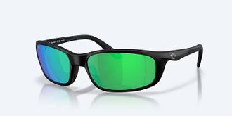 Costa Mens Brine Ii Sunglasses In Black Green Mirror 580P