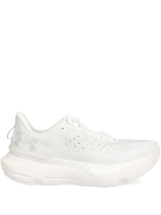 Under Armour Infinite Pro perforated sneakers - women - Fabric/Fabric/Rubber - 7 - White