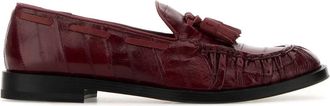 Fratelli Rossetti Tiziano Red Leather Loafers