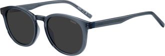 HUGO BOSS HG 1357/S Zonnebril - Heren - Zonnebrillen - Blauw - 52 MM - Accessoires