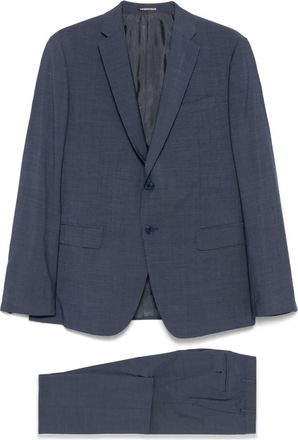 Emporio Armani Completo in lana vergine - Blu
