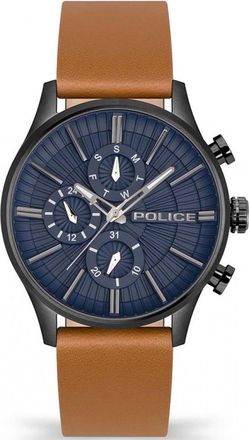Police PEWJF2195003 Mens Barter Watch - Grey - One Size