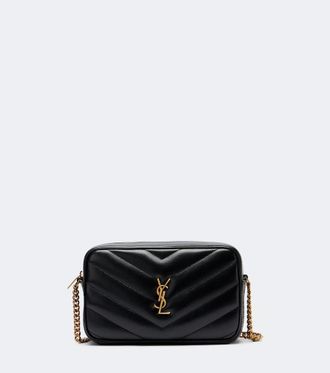 Saint Laurent Loulou quilted leather camera bag