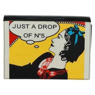 Chanel Pre-owned Vintage Clutch - Dames - Pre-owned - Veelkleurig - Maat: ONE Size Leer