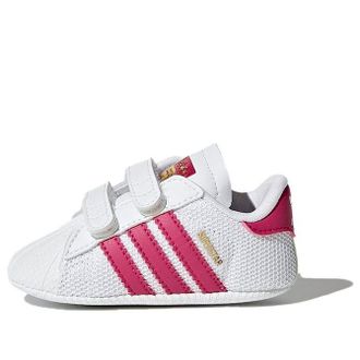 adidas (TD) adidas Superstar Crib White Pink S79917