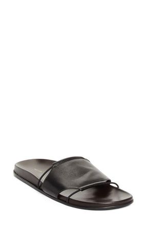 The Row Vivienne Slide Sandal in Black at Nordstrom, Size 8.5Us