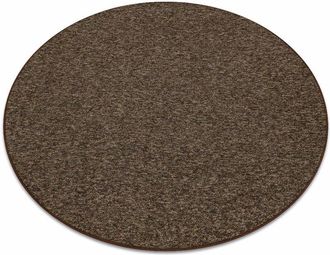 RugsX Carpet round superstar 888 brown brown round 170 cm