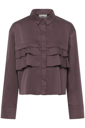 Karen by Simonsen Overhemd met lang mouwen KBUshi Overhemd met lang mouwen Baggy fit bordo