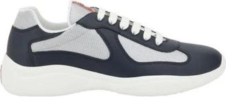Prada Sneakers, male, Blue, Size: 10 US Cup Sneaker