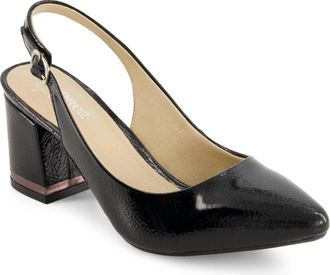 Andrea Womens Slingback Pumps In Black