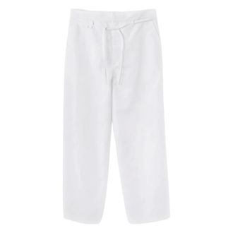 Jacquemus Marin Trousers - male - Jacquemus - Straight Trousers - White - S - Trousers