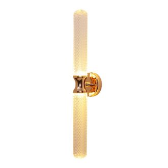 OEM Dilly Aplique Franc&eacute;s Oro 100x600mm 2xg4 Led Elegant