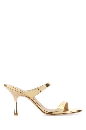 Stuart Weitzman Golden Round Open toe Heels