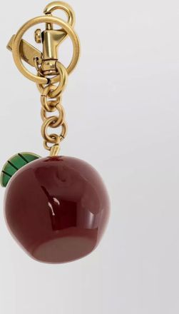Coach resin apple charm