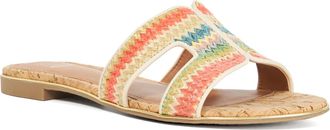 Dune London Womens Ladies Ludlows - Flat Boucle Sandals - Multicolour - Size UK 7