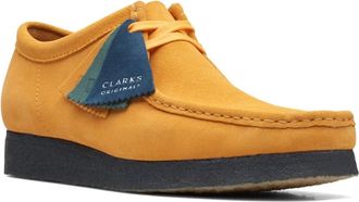 Clarks Wallabee Veterschoenen - Heren - Veterschoenen - Geel - 41 EU - Leer - Schoenen
