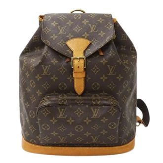 Louis Vuitton Pre-owned Monogram Canvas Backpack - unisex - Louis Vuitton Vintage - Vintage Backpacks - Brown - ONE SIZE - Pre-owned