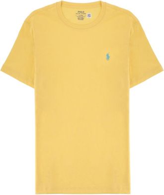 Ralph Lauren Yellow Logo Crew Neck T-Shirt