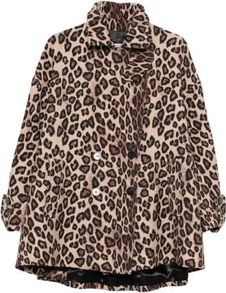 Alberto Biani Wool Caban Coat