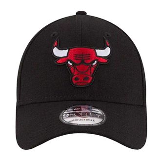 New Era New Era Heren 9Forty League Chicago Bulls Baseball Cap (Zwart)