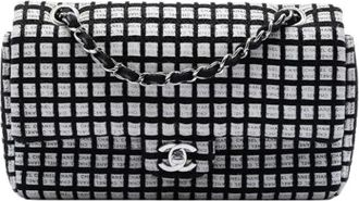 Chanel Pre-owned Vintage Double Flap Schoudertas - Dames - Vintage Schoudertas - Veelkleurig - ONE Size - Leer - Vintage