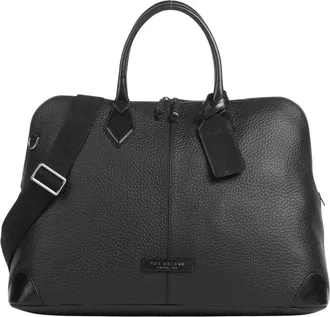 The Bridge Travel Soft Grained Calf Leather Travel Tote Bag