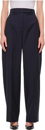 Sportmax Sportmax, Wide Trousers, female, Blue, Size: XS Wide Trousers
