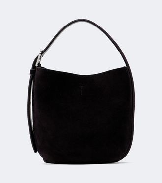 Toteme Belted Small suede tote bag