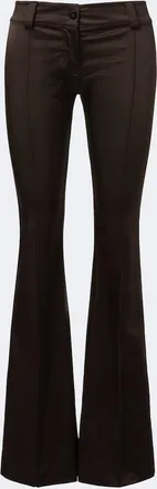 Gucci Duchess satin flared pants